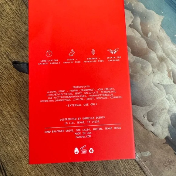 Oakcha Strawberry Sensation Perfume Extrait Cream Parfum 1.7 ounce bottle - Picture 3 of 3